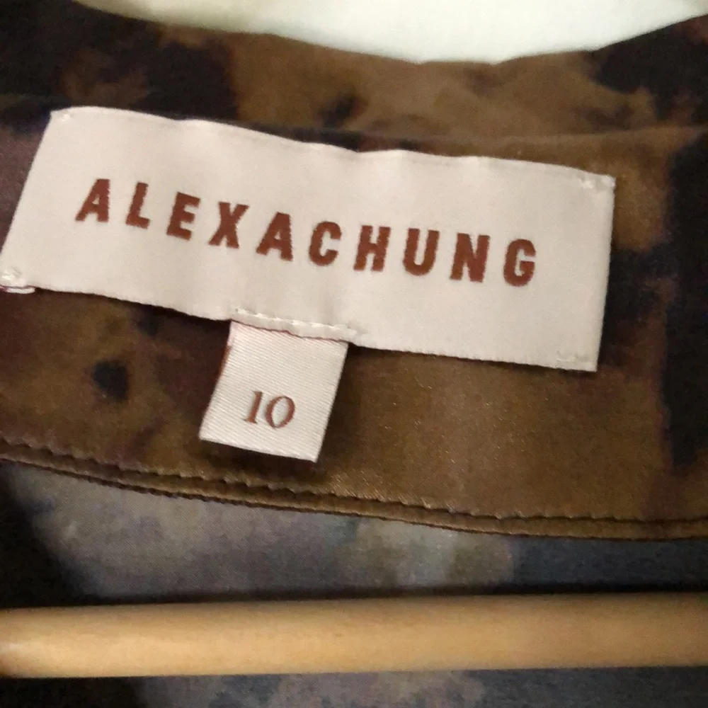 🔥 Who by fire 🔥 ALEXA CHUNG satin pajama suit! Sz M 6/8 US- 10 UK - Picture 4 of 6